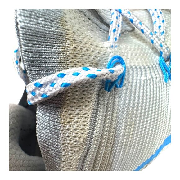 M082 Nike Metcon DSX Flyknit 2 White Blue Pure Platinum 924423-140 Size 12 READ - Picture 13 of 16